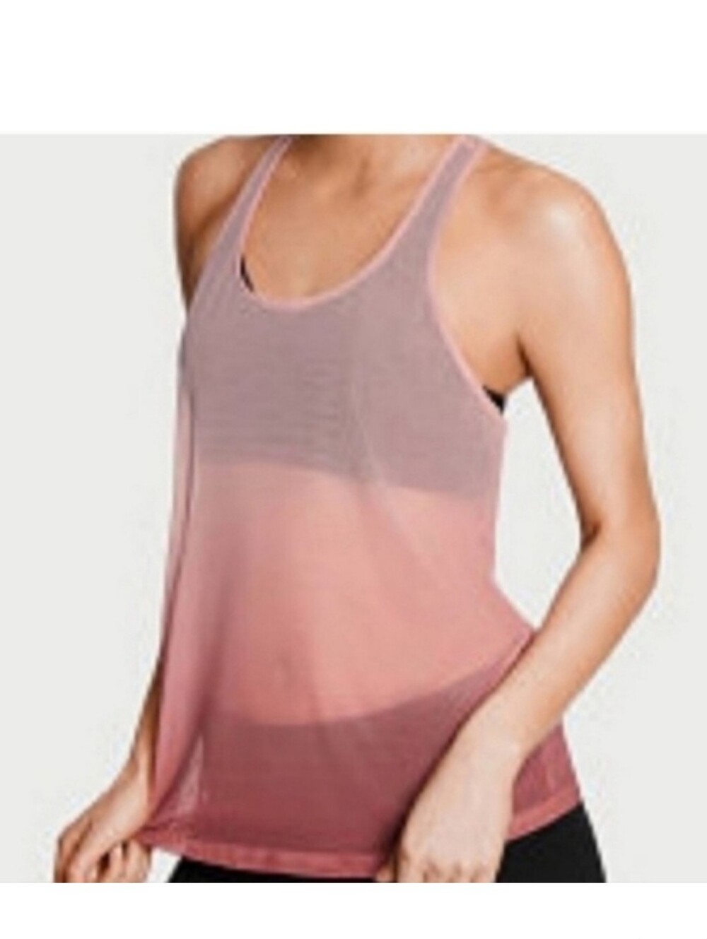 Victoria's Secret Pink Ombre Racerback Tank Top